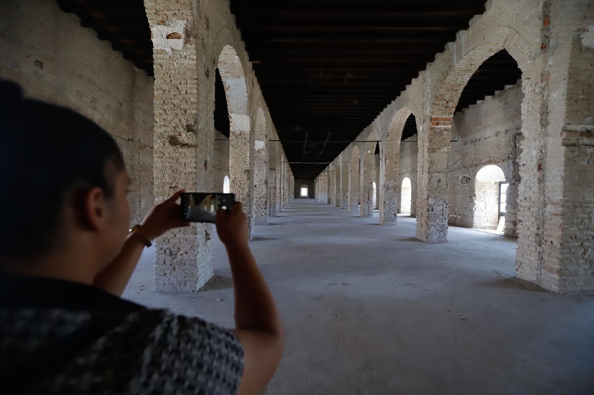 Espacio de Caballerizas que se cederá al Museo de Arte Moderno de Barcelona.