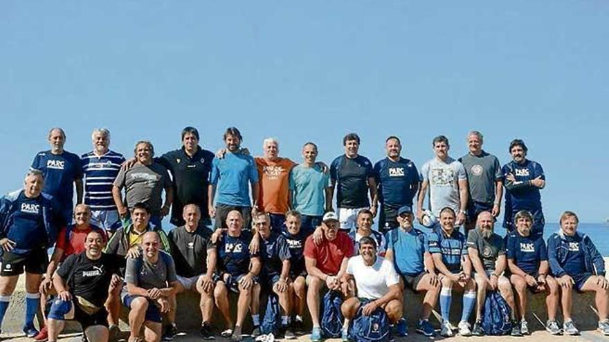 Los veteranos de Argentina visitan Mallorca