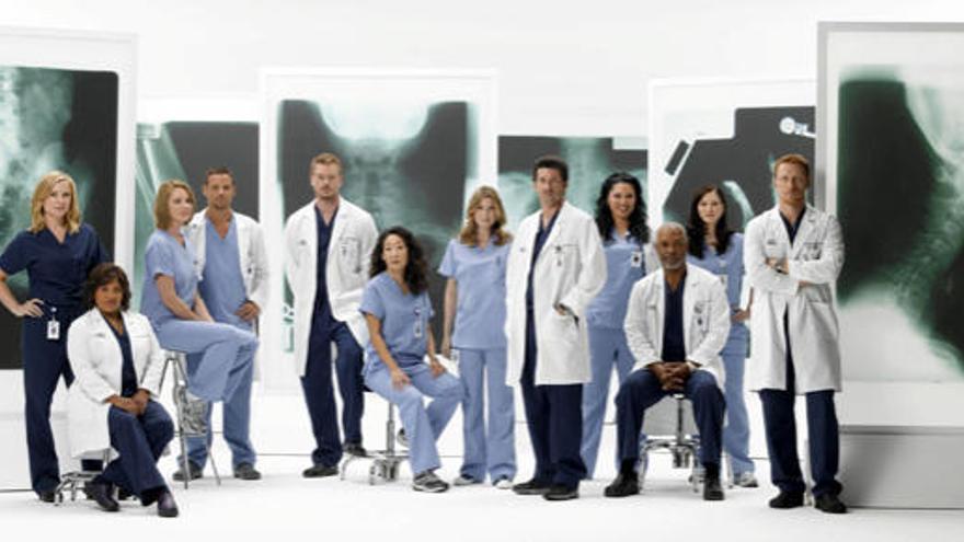 Protagonistas de &#039;Anatomía de Grey&#039;.