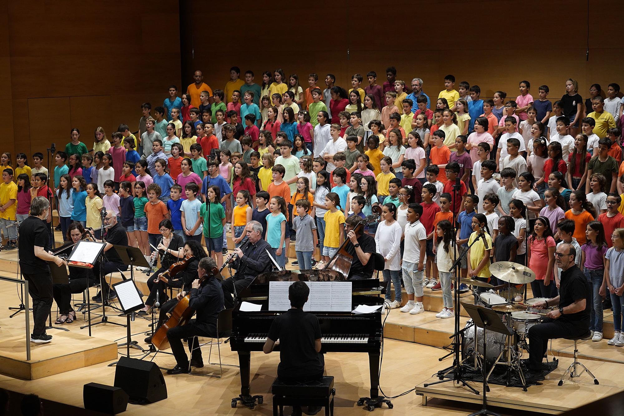 El «Tot junts a cantar» omple l'Auditori de Girona