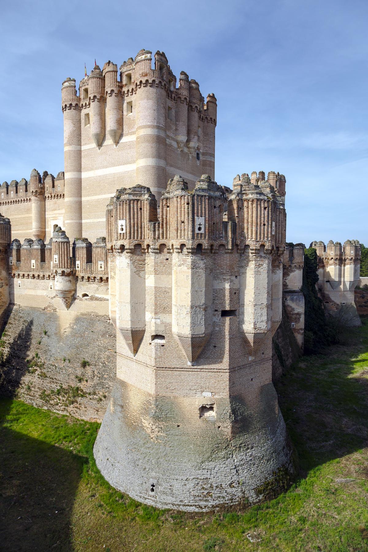 Castillo de Coca, Castillo de Coca en la provincia de Segovia