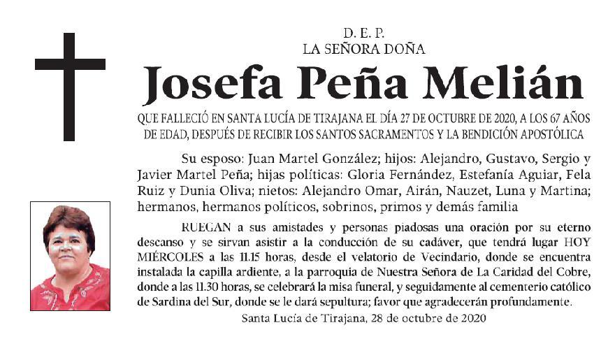 Josefa Peña Melián