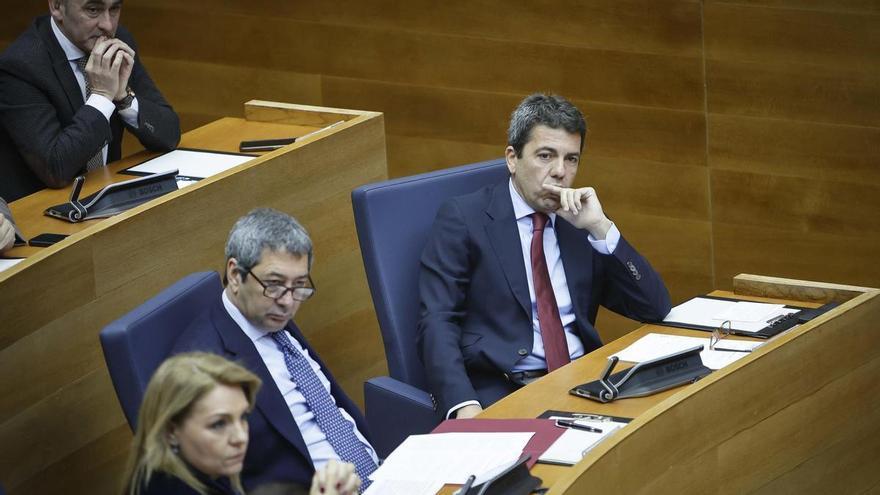 Mazón contrapone la “estabilidad” del Consell con Vox con la “debilidad” del Gobierno de Sánchez