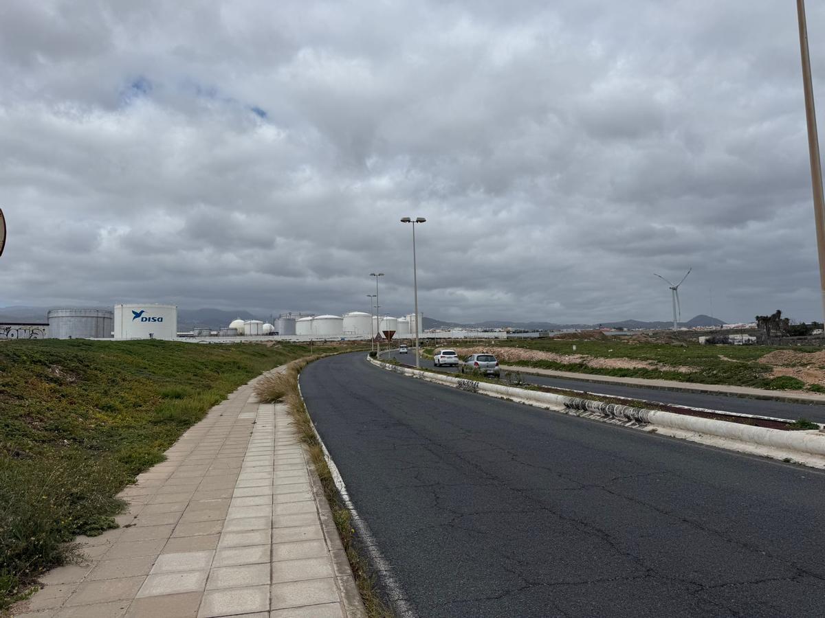 Zona en donde se hará el corredor verde, en el polígono de Salinetas
