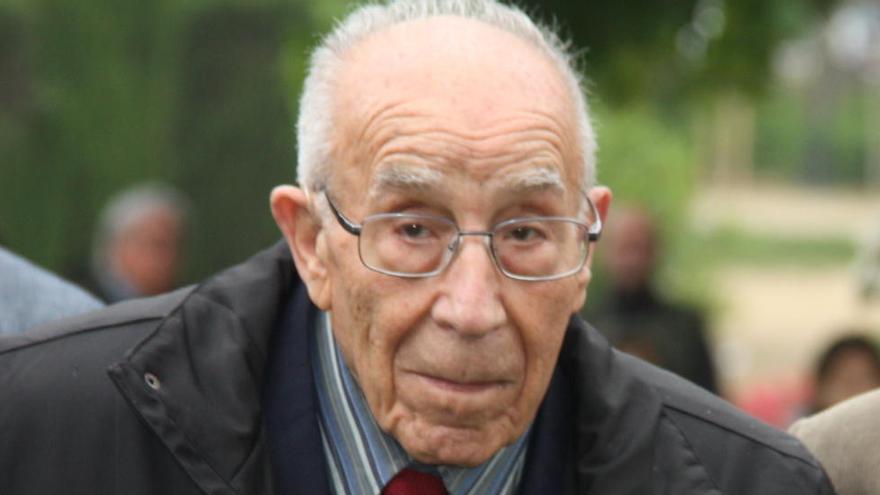 Mor als 98 anys el referent de la lluita antifeixista Lluís Martí Bielsa