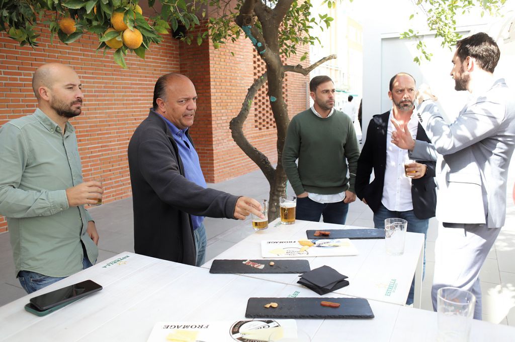 Presentación de la nueva sala de catas de Estrella Levante