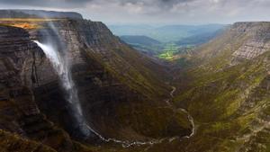 Imagen de la cascada más alta de España