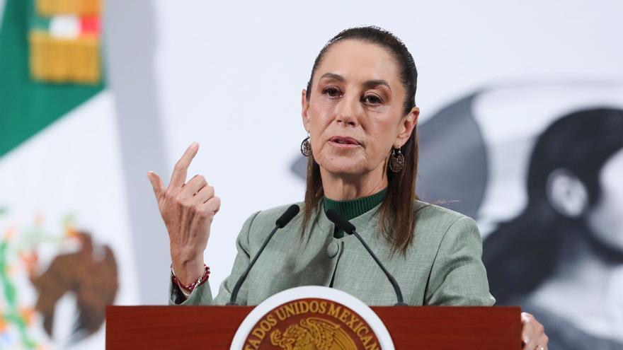 La presidenta de México, Claudia Sheinbaum, confirma que la Marina mexicana rescató a un superviviente de una de las embarcaciones presuntamente vinculada con el narcotráfico