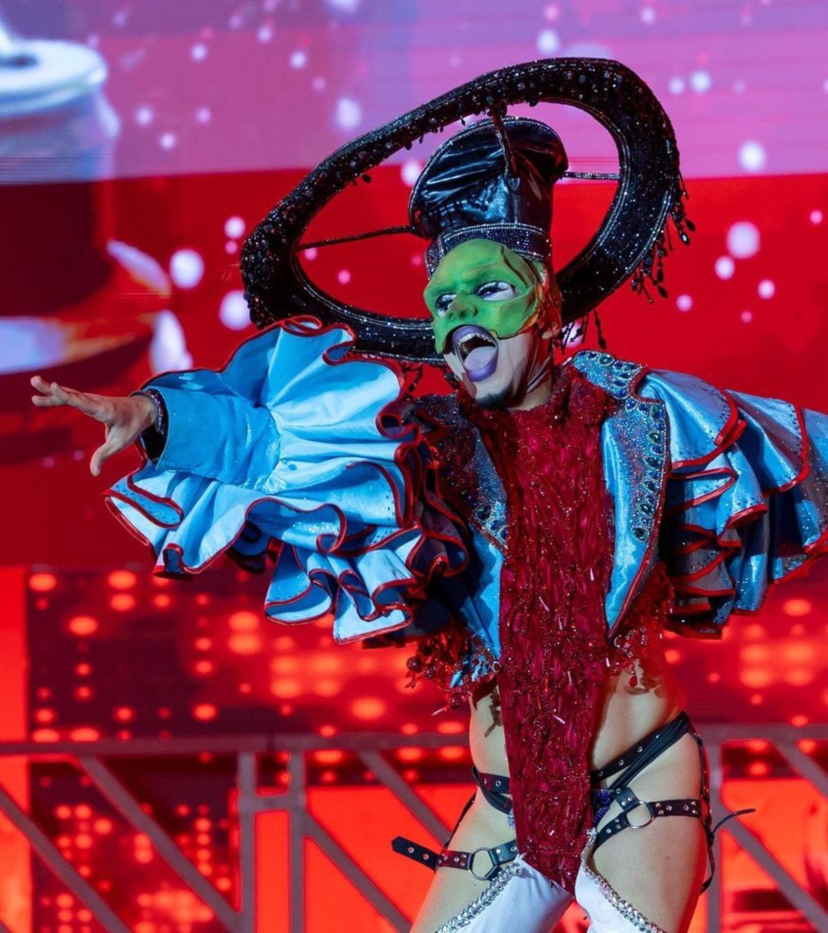 Un momento de la gala drag de La Orotava.