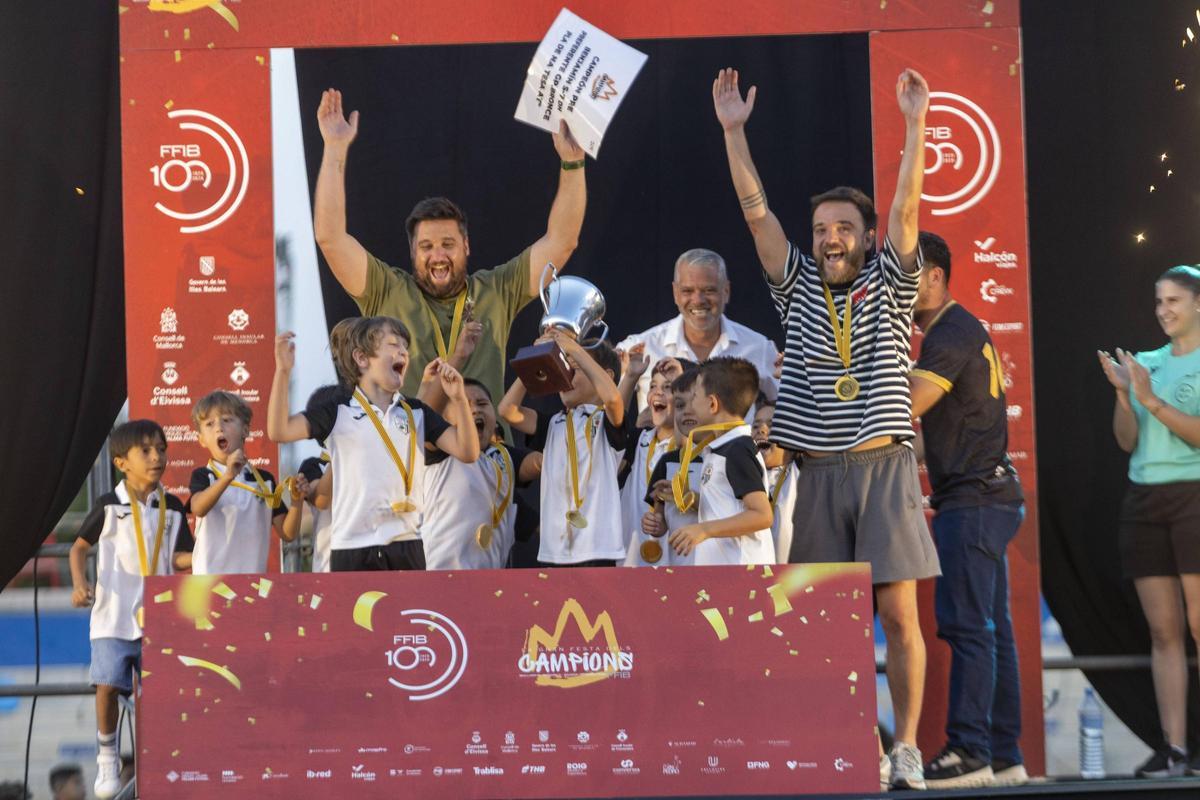 ‘Gran Festa dels Campions’ de fútbol base de Mallorca, temporada 2025-26