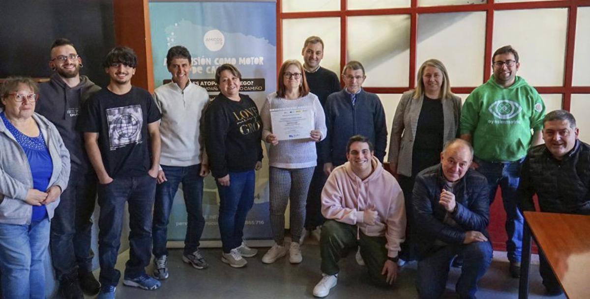 Participantes en el curso impartido por Amicos.