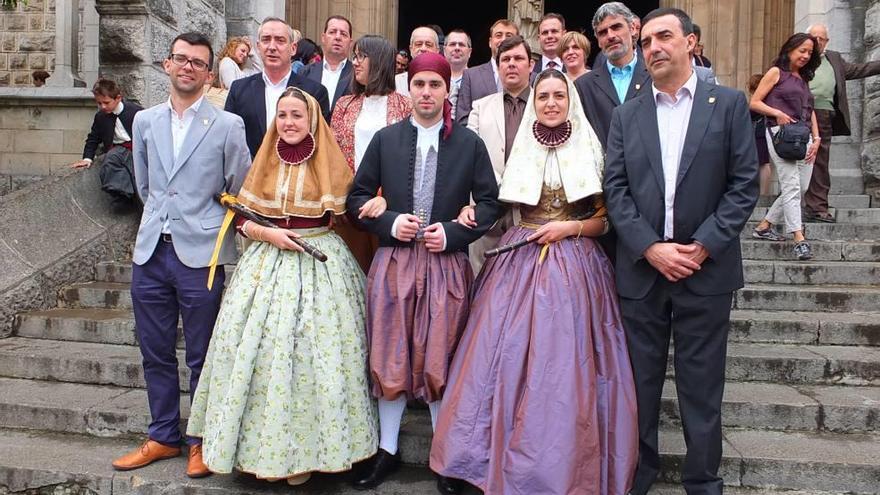 Las Valentes Dones de Sóller no faltaron a la cita.