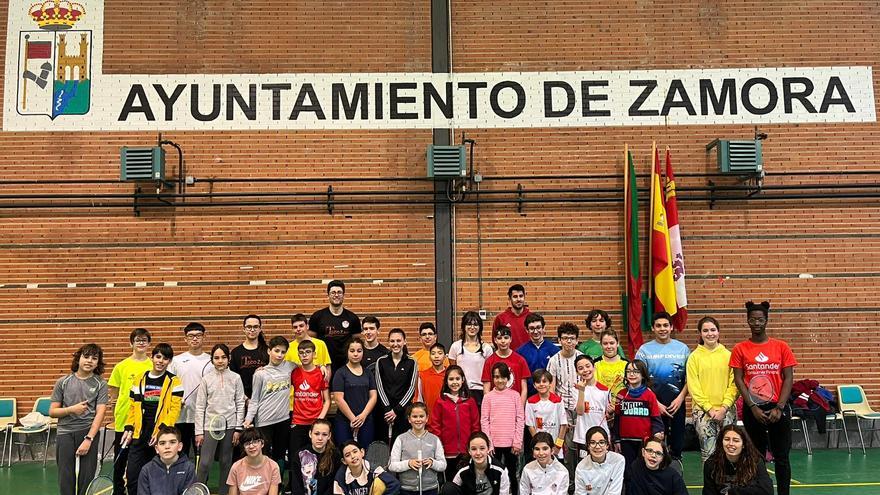 El CD Bádminton Zamora da por concluido su proyecto escolar