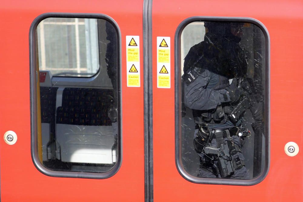 Explosión en el Metro de Londres