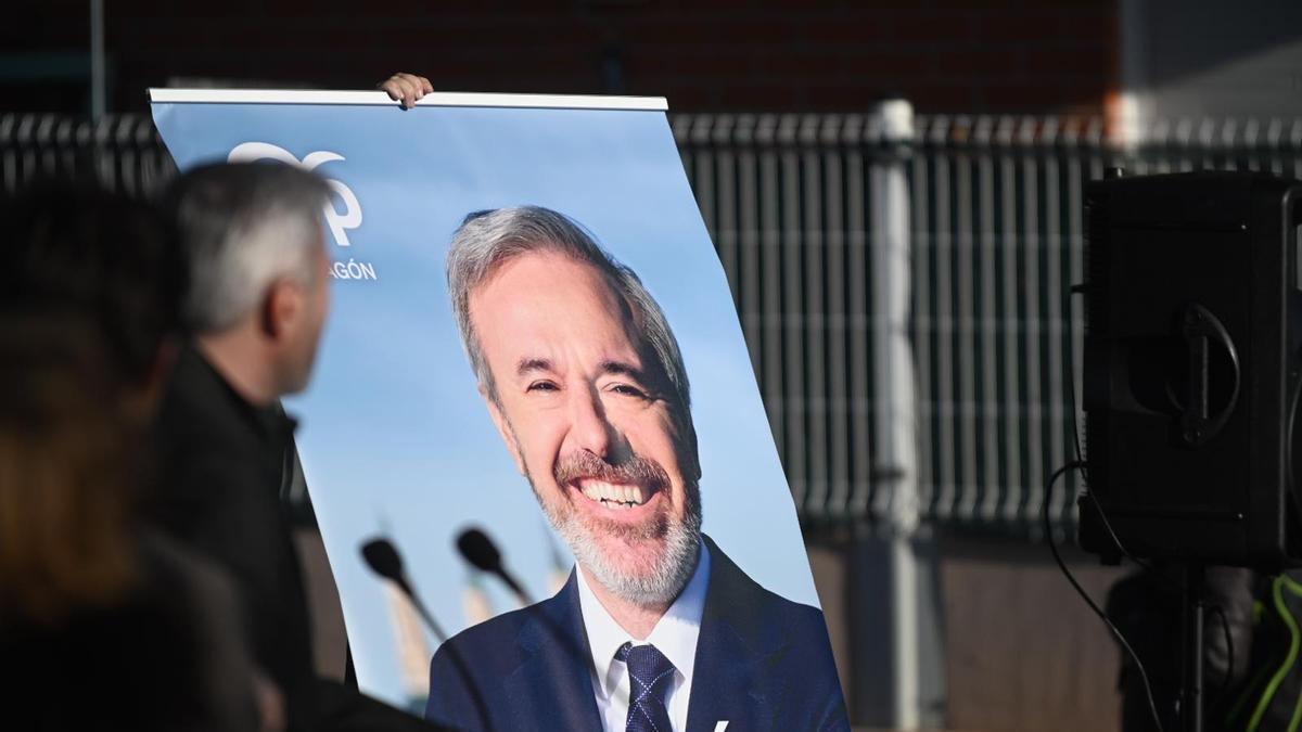 En imágenes: comienza la campaña electoral de las elecciones del 8F en Aragón