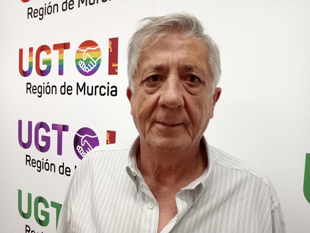 Paco Moreno,  secretario de Industria de UGT Región de Murcia