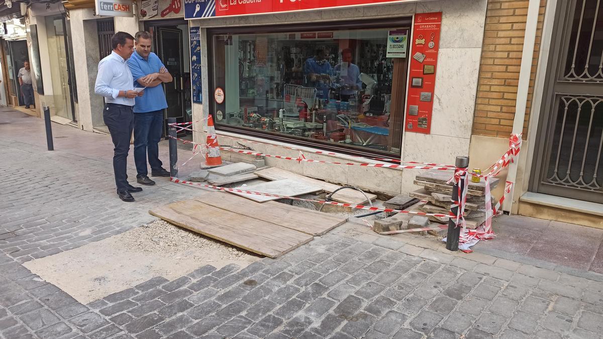El PP afea al Ayuntamiento la "mala gestión" en las obras de Lucena