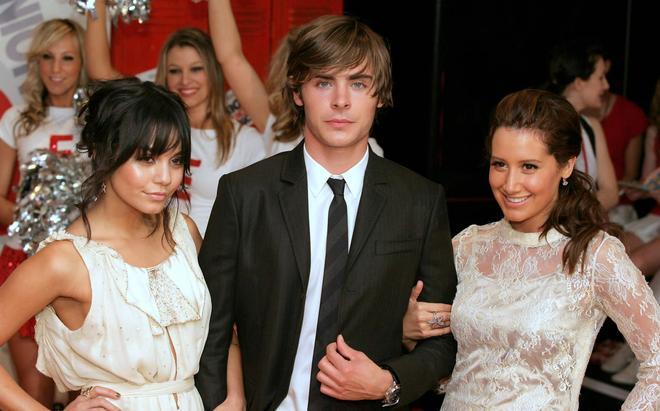 Vanessa Hudgens, Zac Efron y  Ashley Tisdale