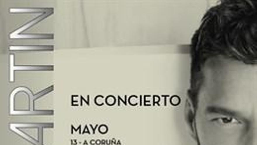 Agotadas las entradas para ver a Ricky Martin en A Coruña