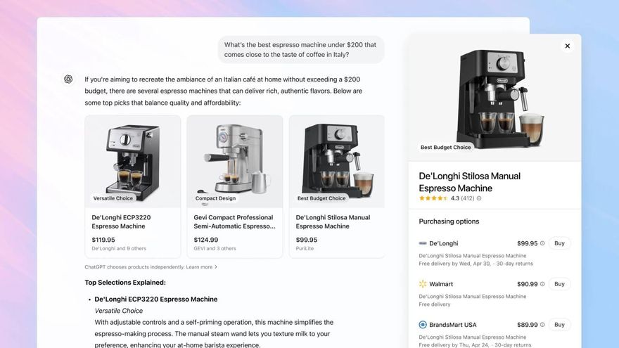 OpenAI permetrà comprar productes directament des de ChatGPT