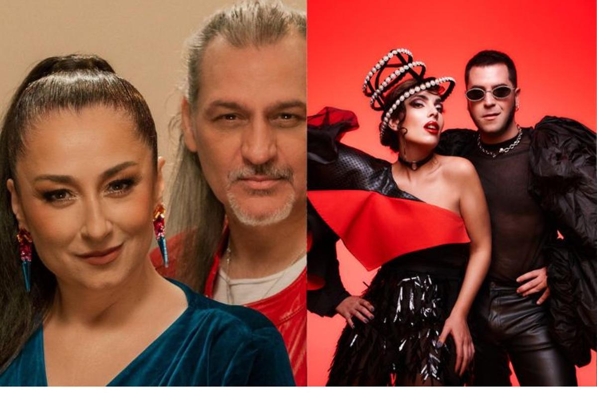 Camela junto a Ladilla Rusa.