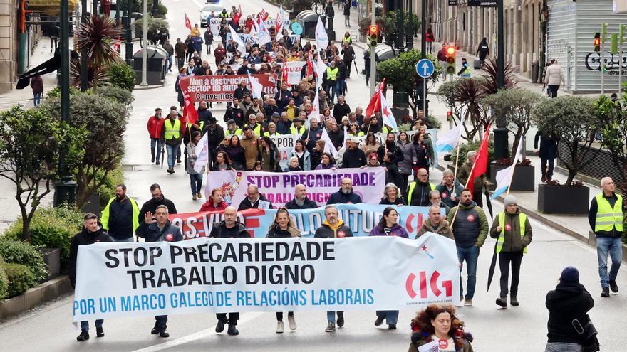 La CIG reclama un marco gallego de relaciones labores