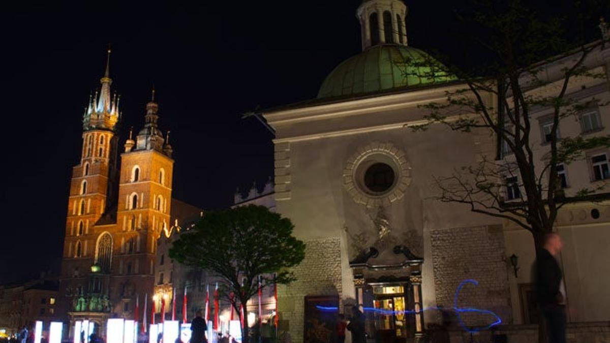 La belleza de la ciudad se multiplica durante la noche.