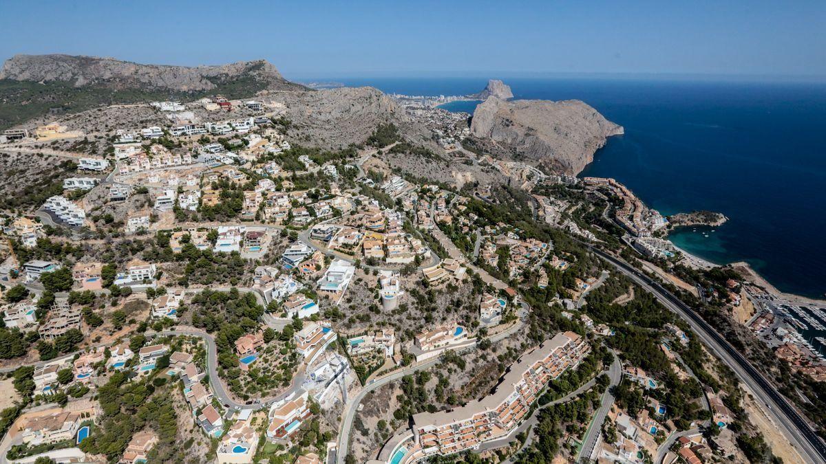 Vista panorámica de Altea Hills donde Putin ha pasado algunas temporadas.