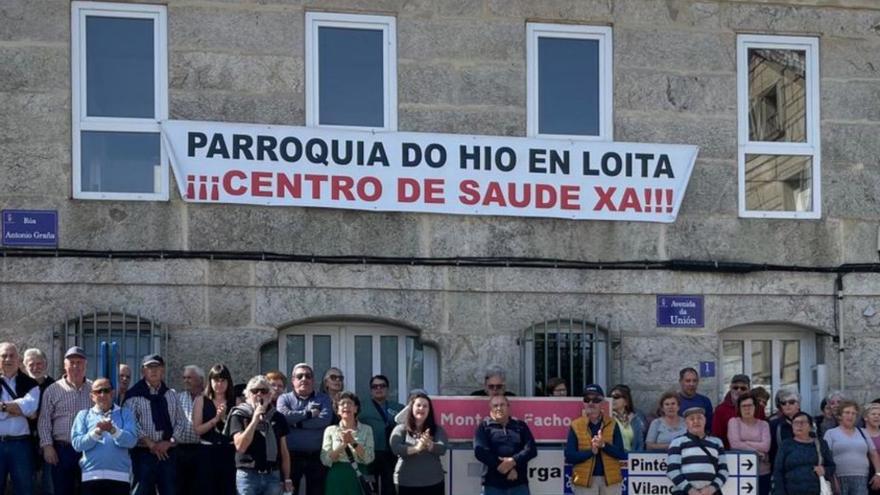 O Hío se concentra otra vez para que el Sergas construya el centro de salud de O Viso