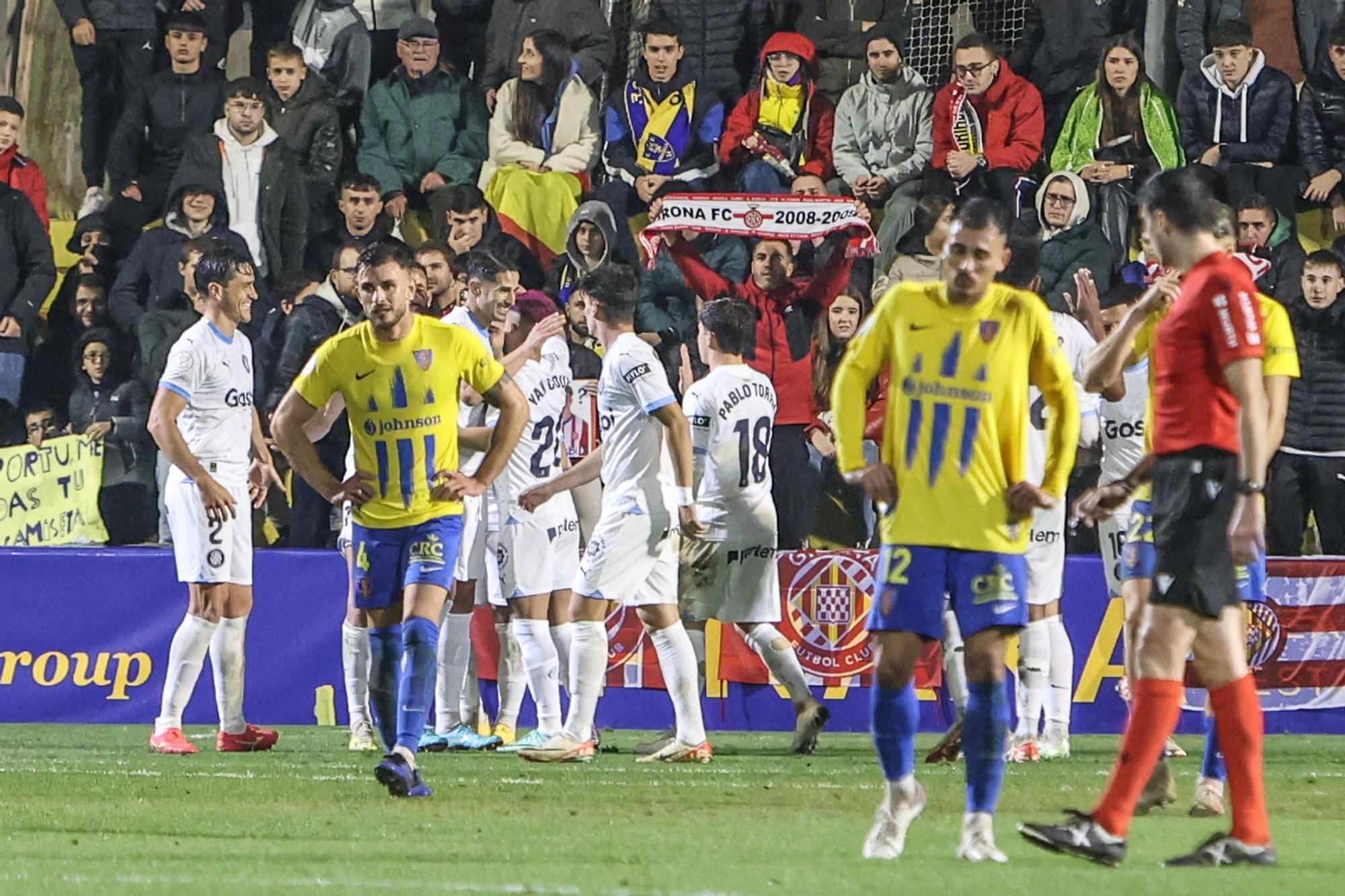 ORIHUELA CF 2-5 GIRONA las mejores imágenes de la segunda ronda de la Copa del Rey