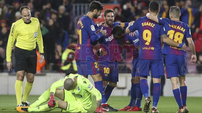 FC Barcelona, 4 - RC Deportivo, 0