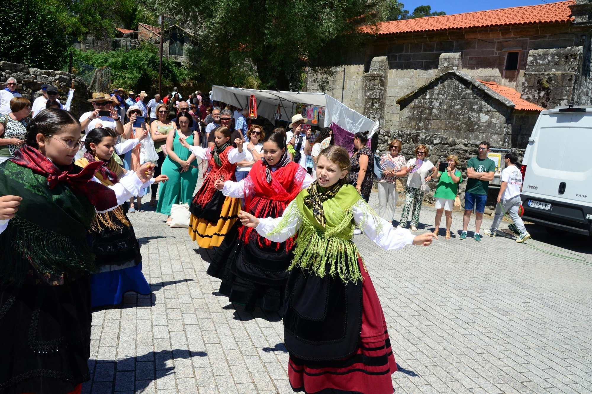 As celebracións do Día de Santiago en Ermelo, "berce do Morrazo"