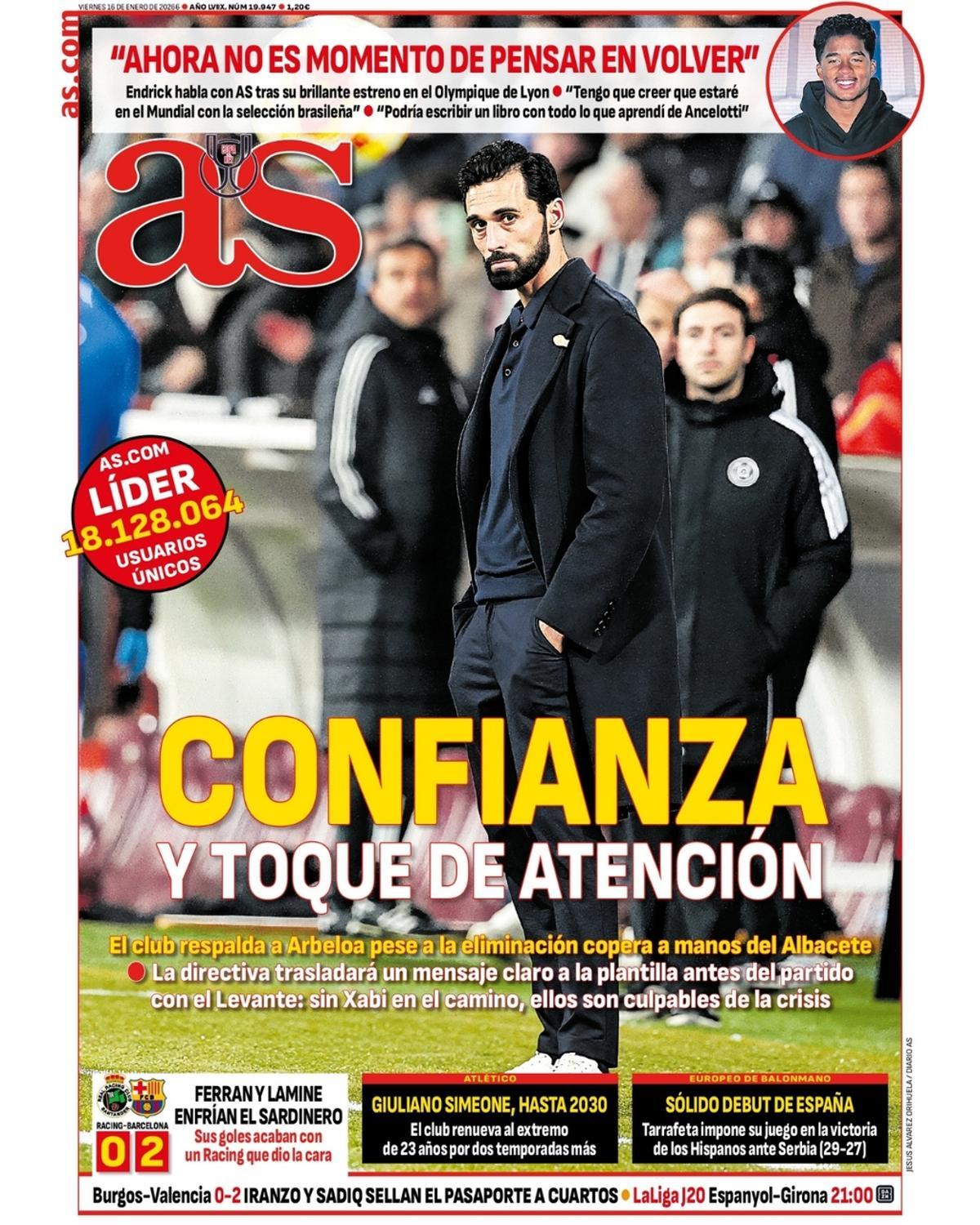 Las portadas de la prensa deportiva de hoy Las portadas de la prensa deportiva de hoy