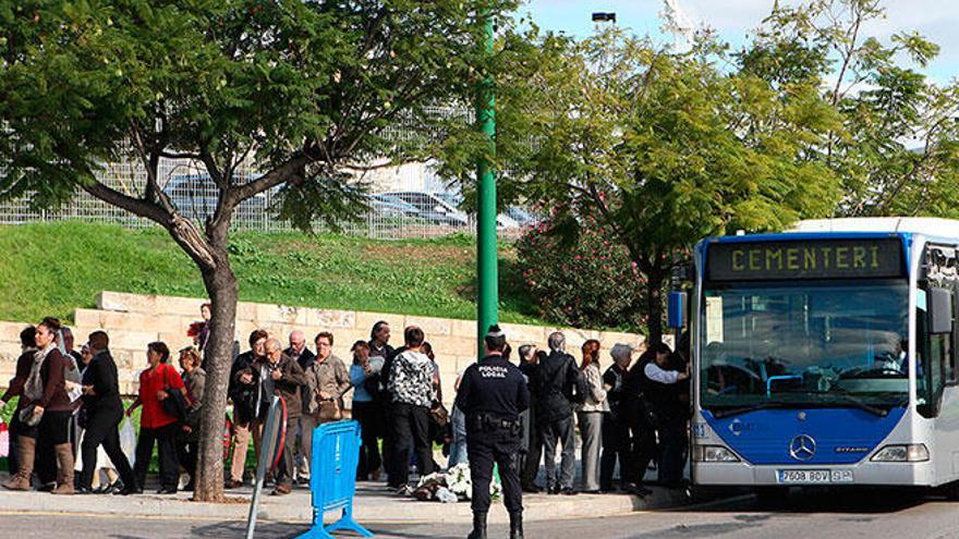 Servicio Especial de autobuses por Tots Sants