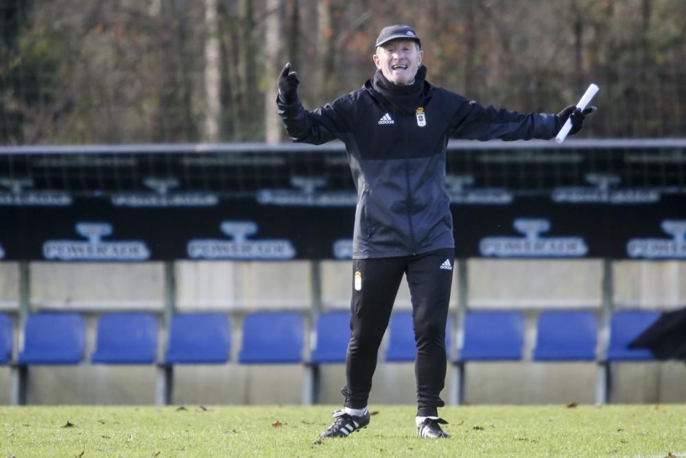 Entrenamiento del Real Oviedo