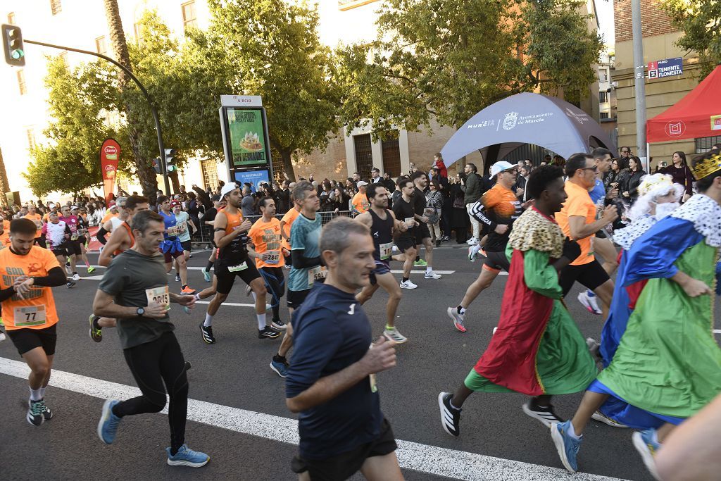 La San Silvestre 2025 en Murcia, en fotografías