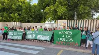Familias de doce colegios de Orihuela apoyan la huelga indefinida de profesores