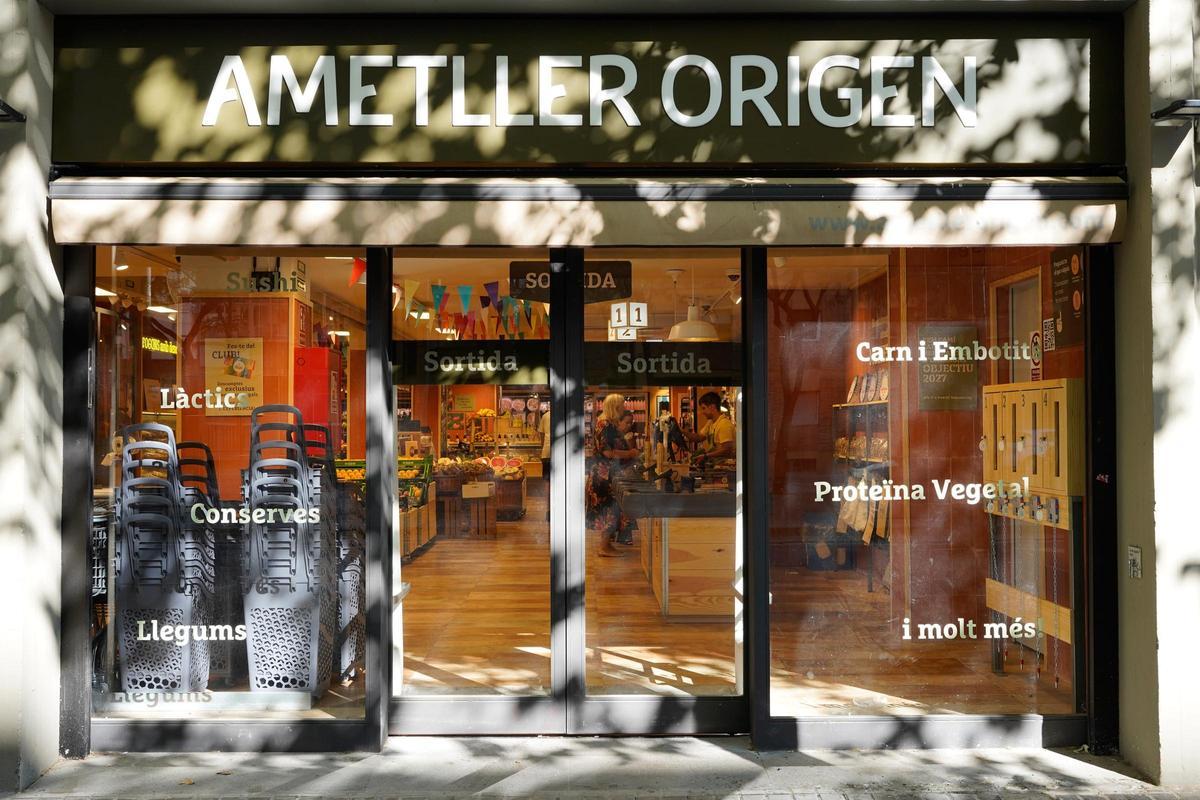 Tienda situada en Poblenou (Barcelona) de Ametller Origen