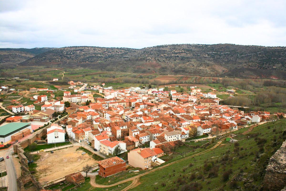 Vista aérea del pueblo