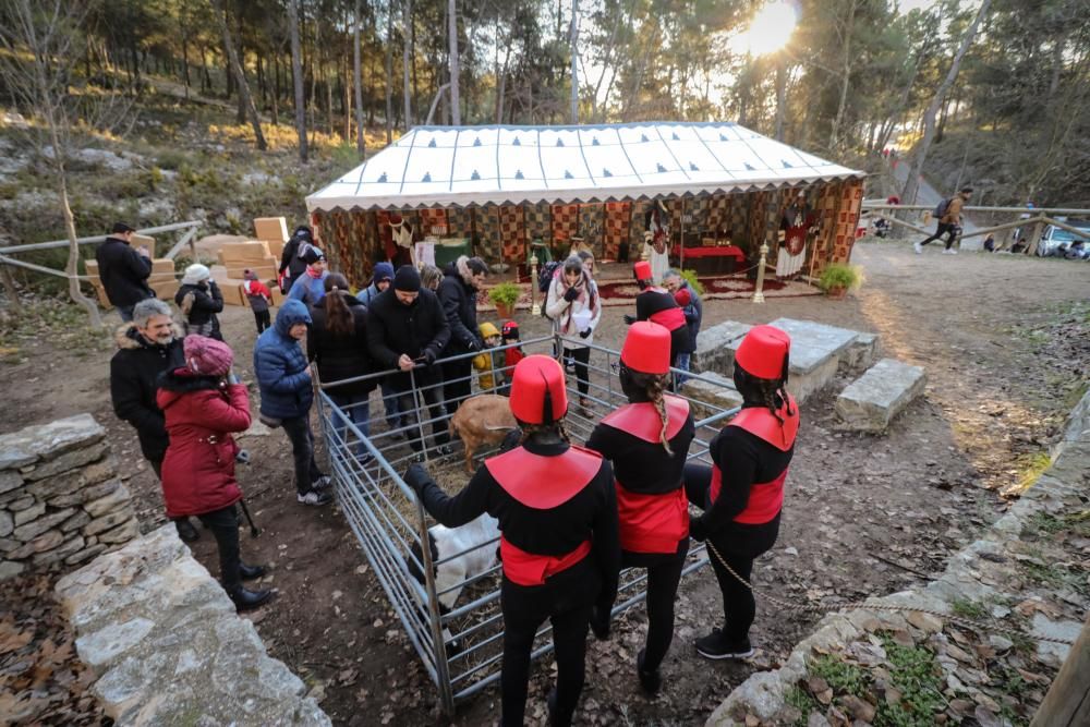 Los Reyes Magos abren las puertas de su campamento