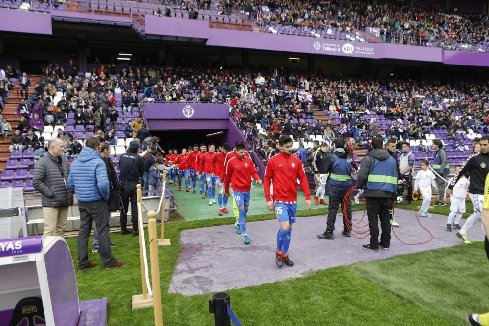 Valladolid - Sporting, en imágenes