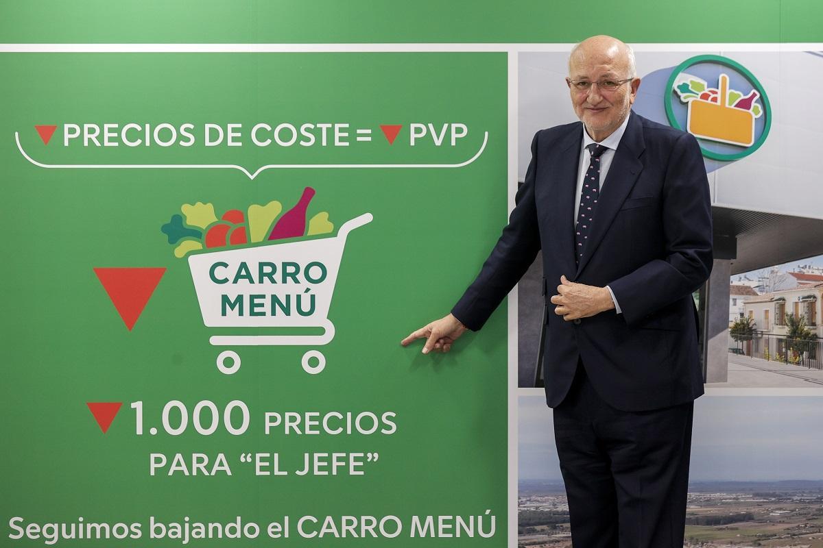 Juan Roig, propietari de Mercadona, sobre la guerra a l'Orient Pròxim: "Quan les matèries primeres pugen, nosaltres pugem preus"