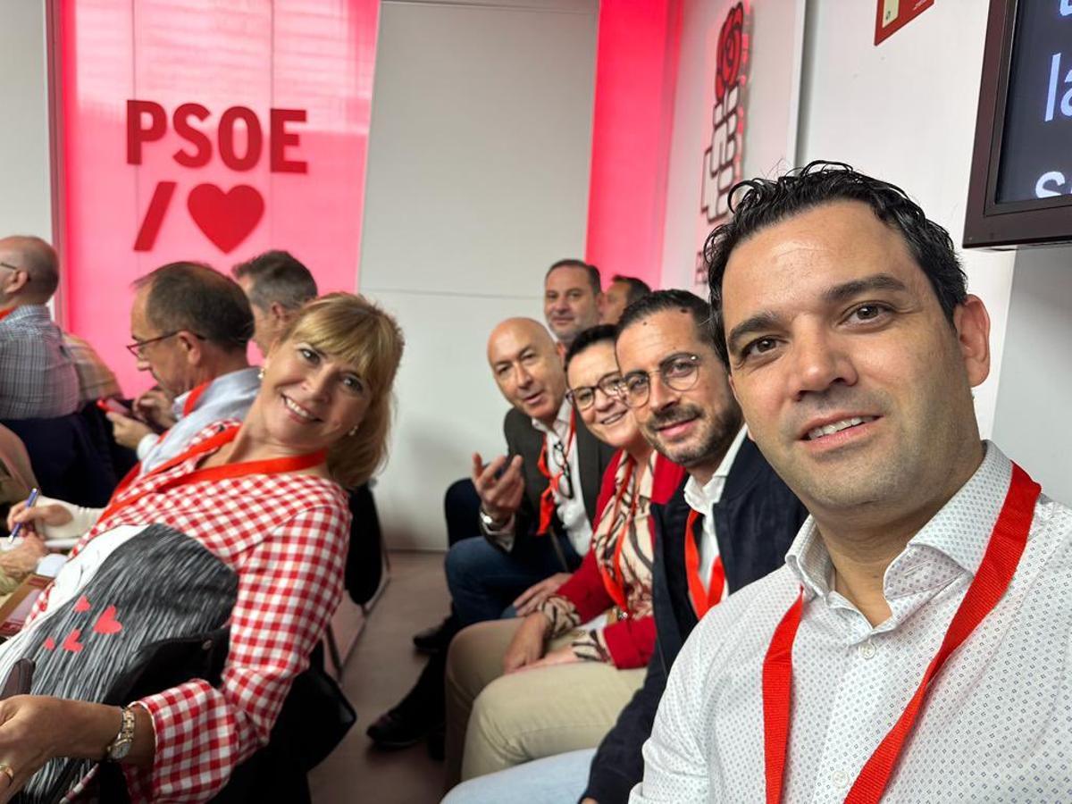 Sagredo, Bielsa, Serna, Soler y Ábalos componen parte de la delegación valenciana en el Comité Federal