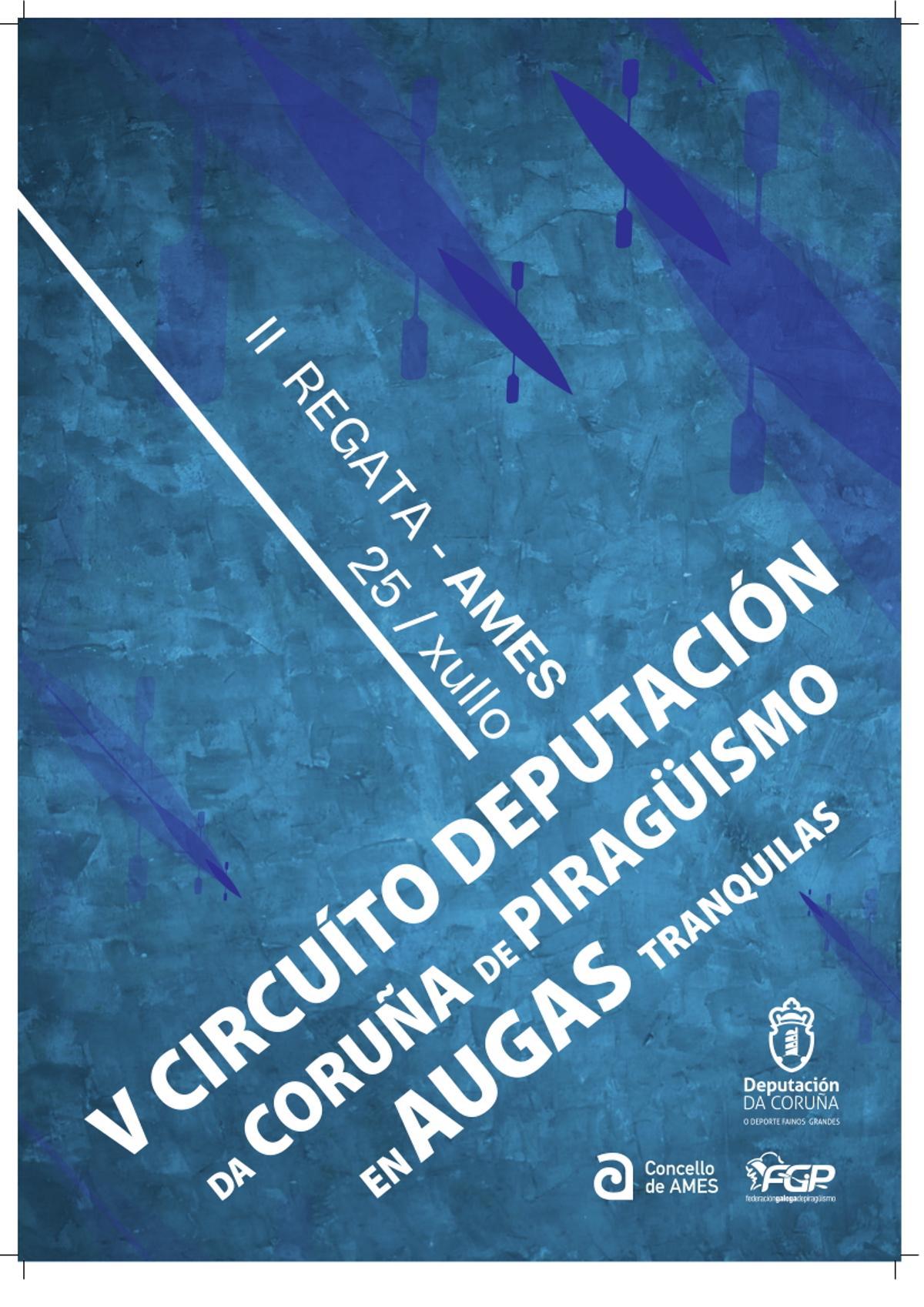 Cartel de la Regata provincial Ames