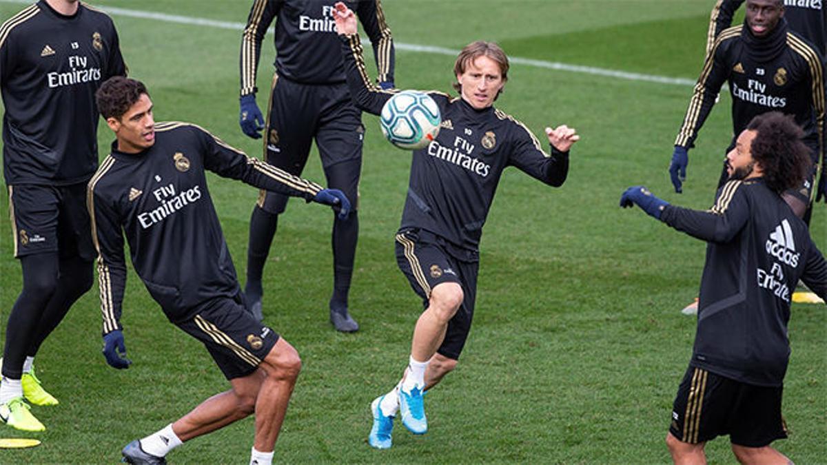 El Madrid se prepara para el Alavés