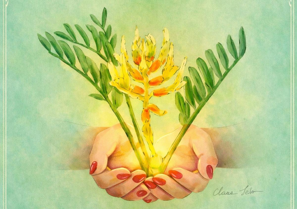 Detalle del cartel anunciador de los Premios ‘Garbancillo de Oro’ de Tallante