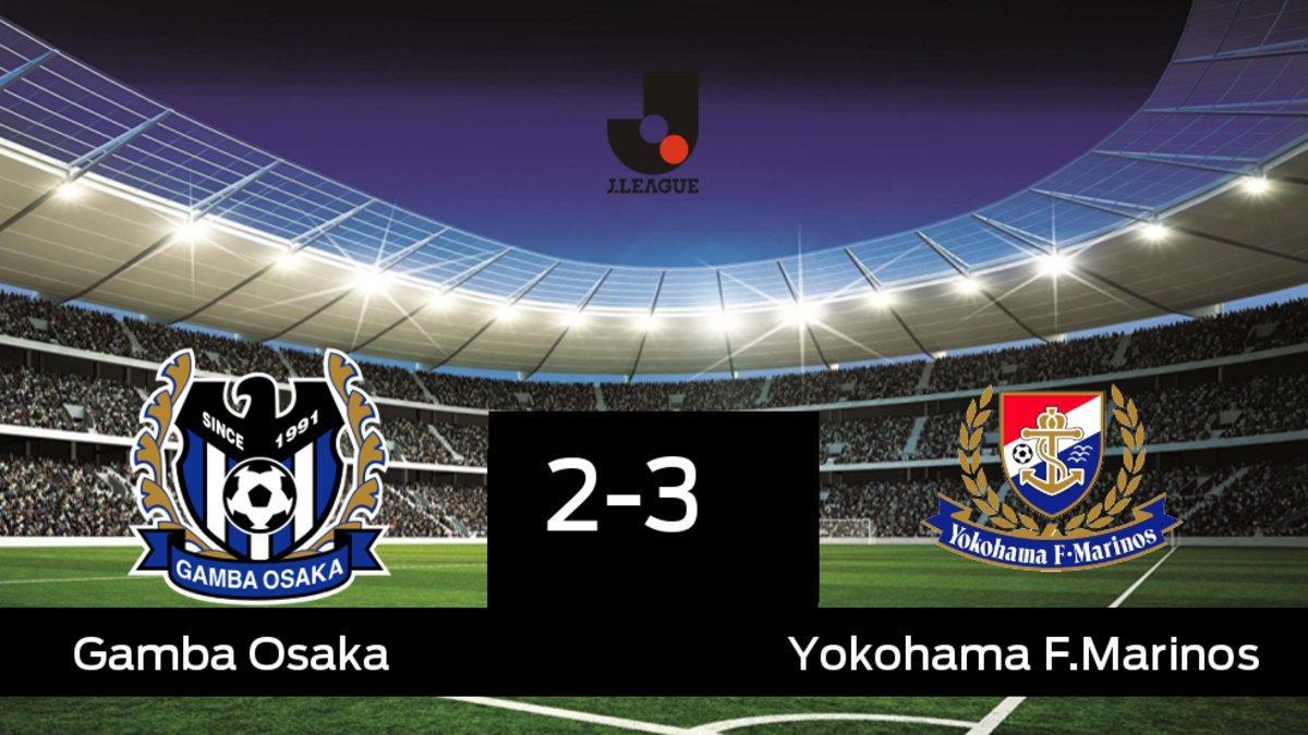 El Yokohama F. Marinos ganó en casa del Gamba Osaka