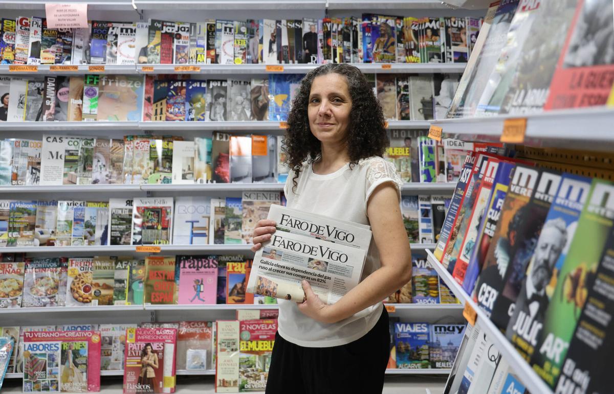 Marisa Chamorro, en su establecimiento de María Berdiales