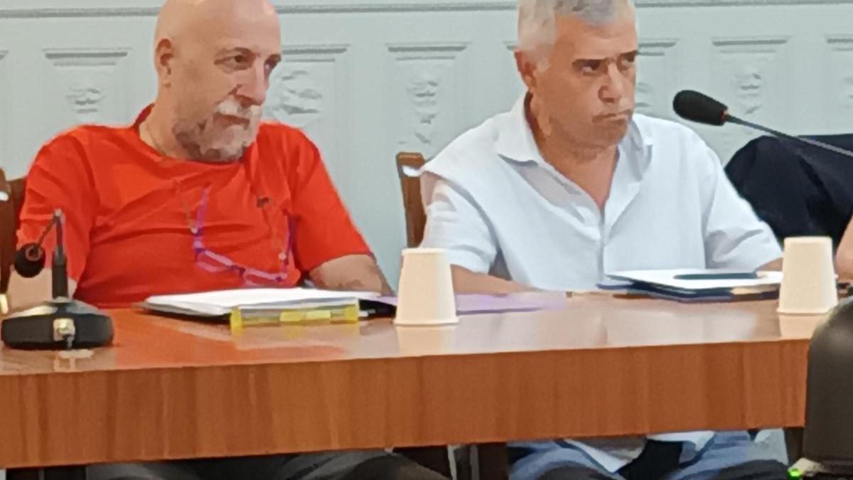Els dos nous regidors del PSC.