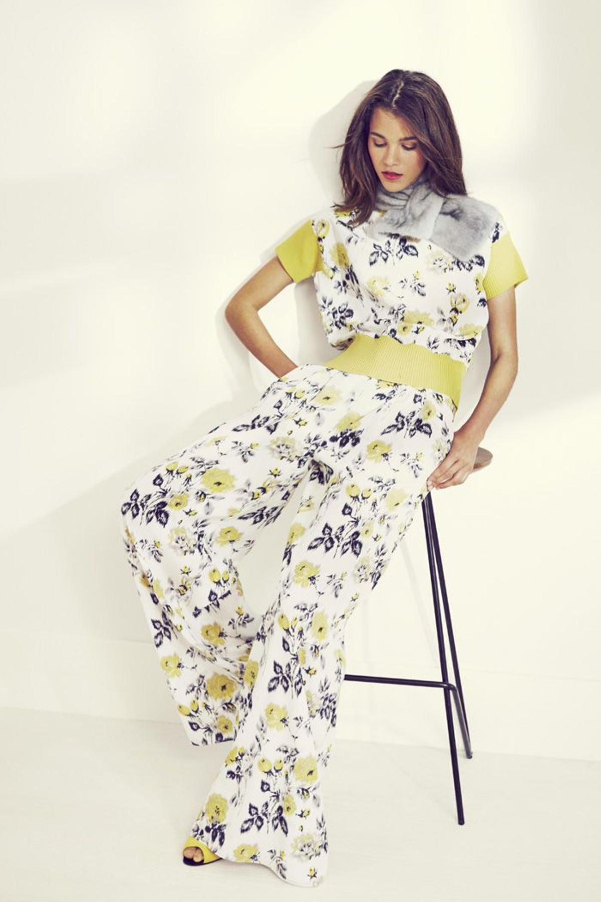 Carolina Herrera, Colección Crucero 2016: mono floral